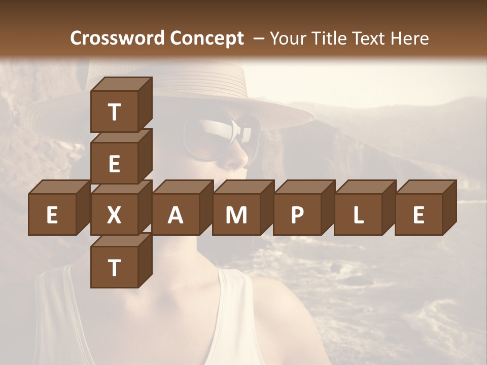 Mountain Outdoor Sea PowerPoint Template