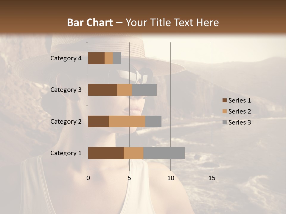 Mountain Outdoor Sea PowerPoint Template