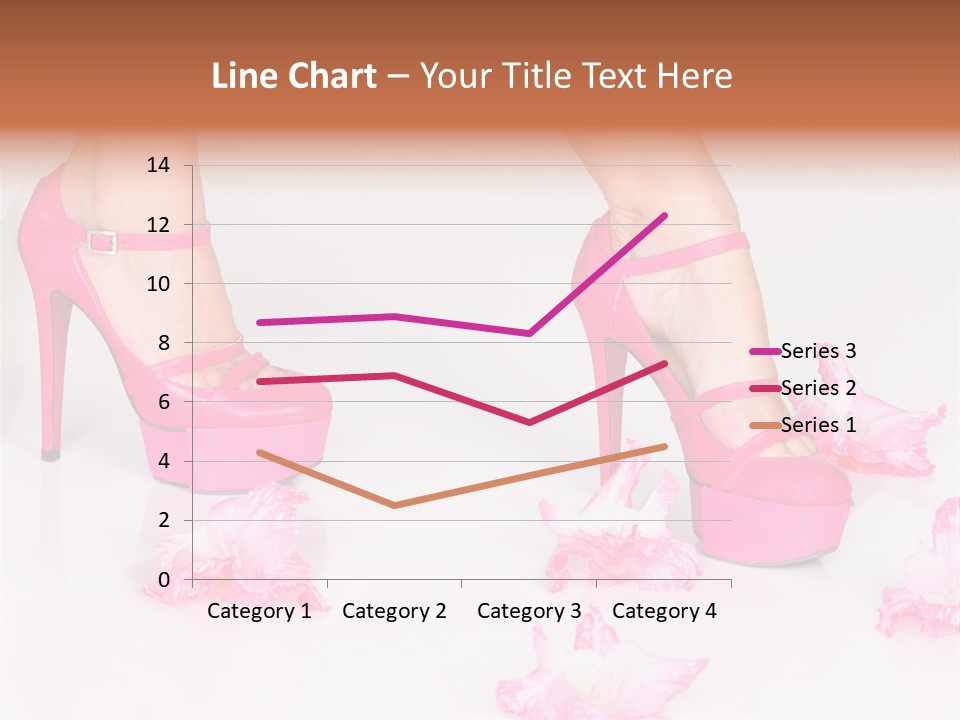 Young Isolated On White Girl PowerPoint Template