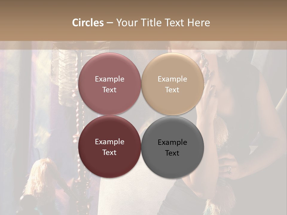 Art Enjoyment Tranquil PowerPoint Template
