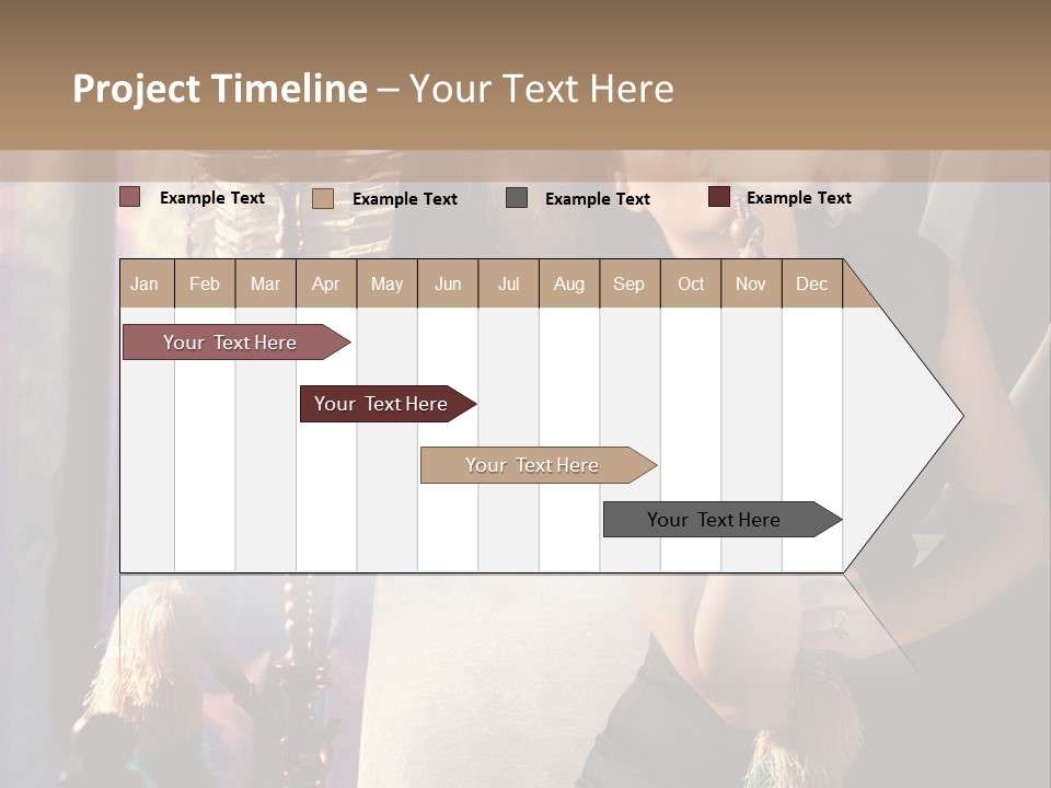 Art Enjoyment Tranquil PowerPoint Template