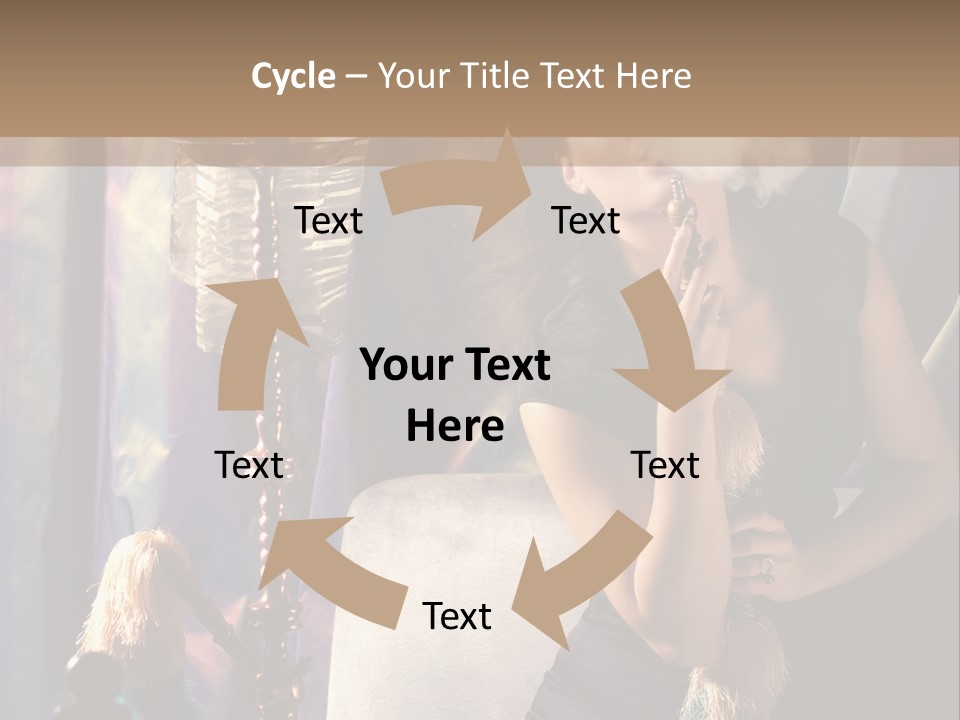 Art Enjoyment Tranquil PowerPoint Template