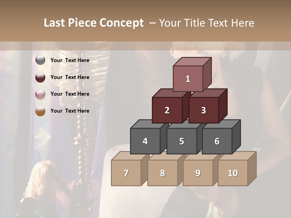 Art Enjoyment Tranquil PowerPoint Template