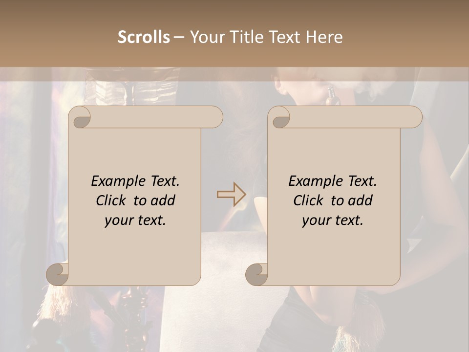 Art Enjoyment Tranquil PowerPoint Template