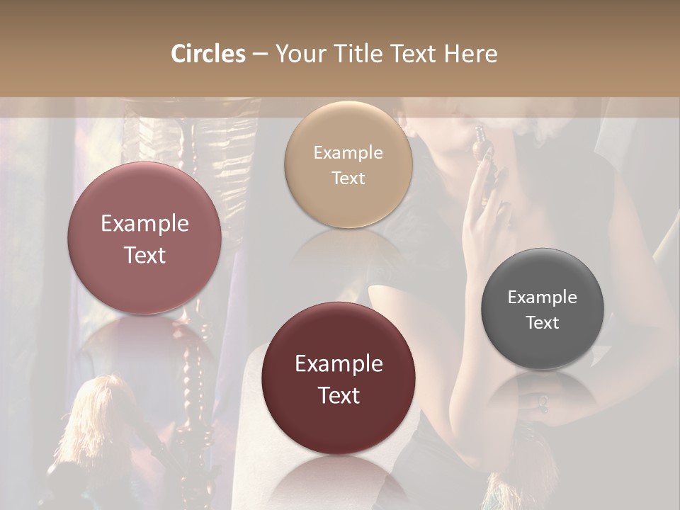Art Enjoyment Tranquil PowerPoint Template