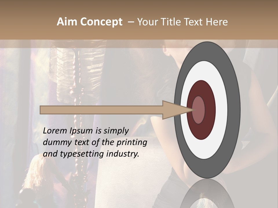 Art Enjoyment Tranquil PowerPoint Template