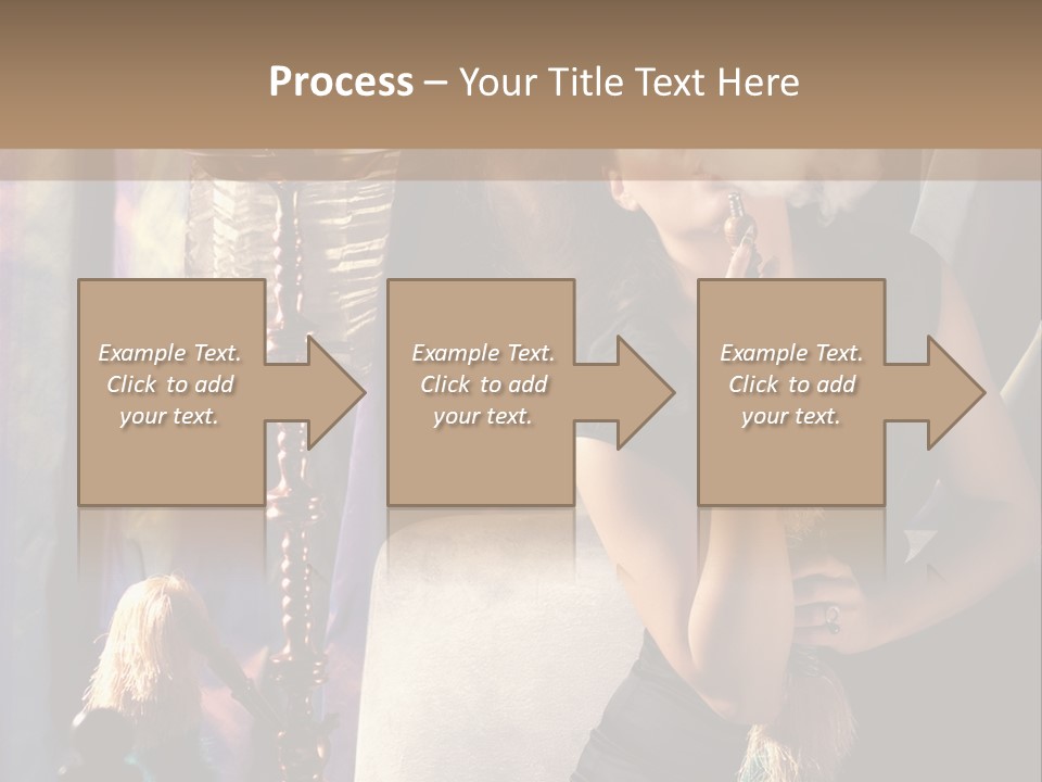 Art Enjoyment Tranquil PowerPoint Template