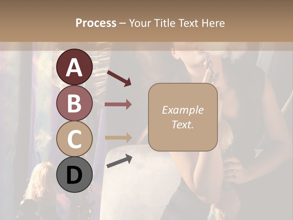 Art Enjoyment Tranquil PowerPoint Template