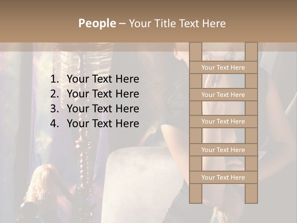 Art Enjoyment Tranquil PowerPoint Template