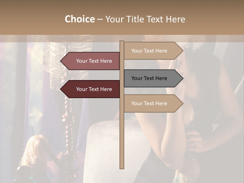 Art Enjoyment Tranquil PowerPoint Template