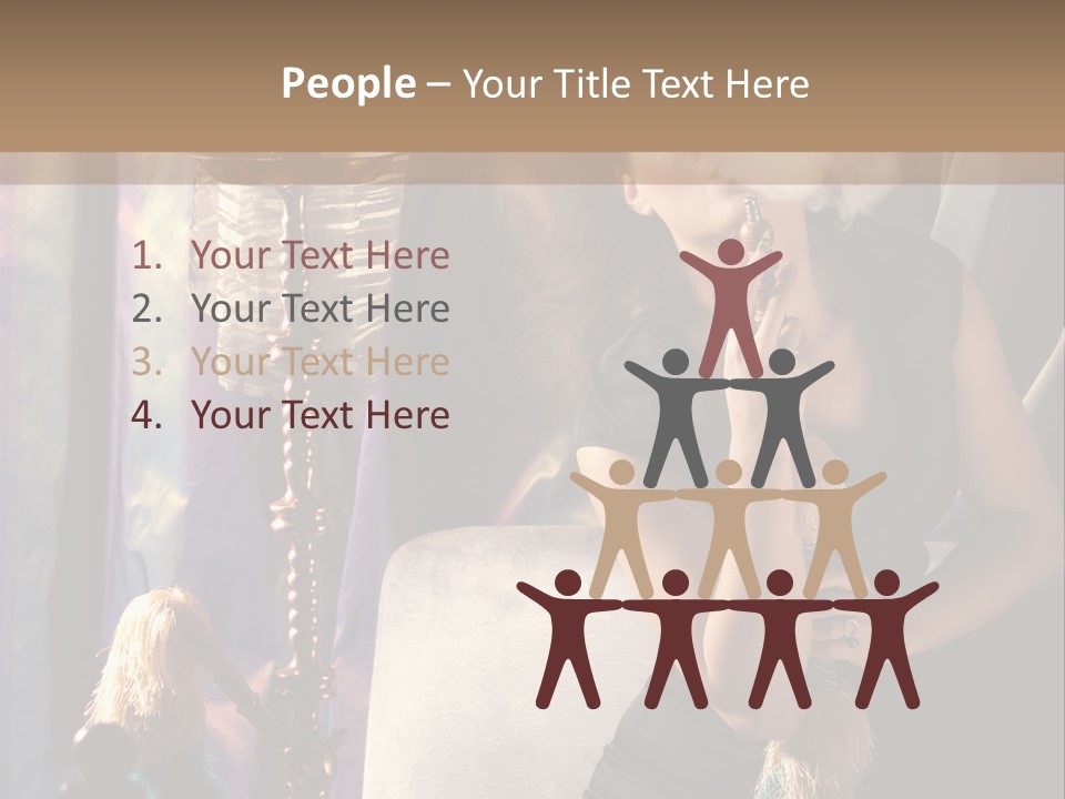 Art Enjoyment Tranquil PowerPoint Template