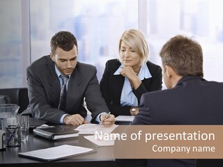 Businessman Day   PowerPoint Template