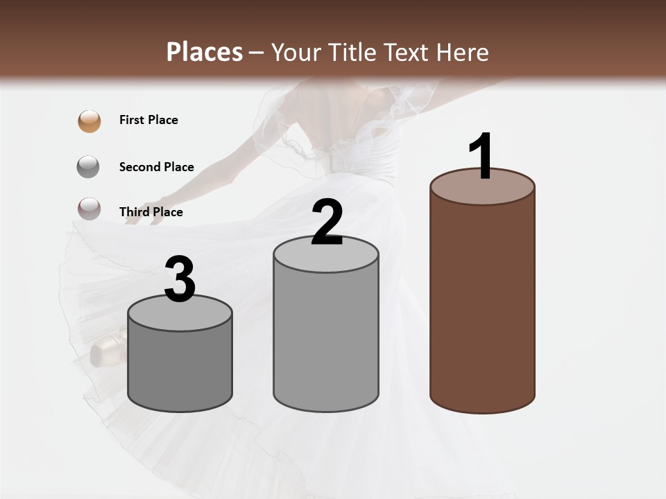 Vertical Color Performer PowerPoint Template