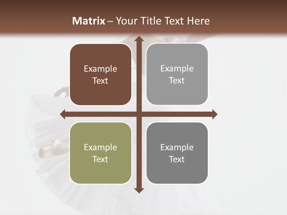 Vertical Color Performer PowerPoint Template