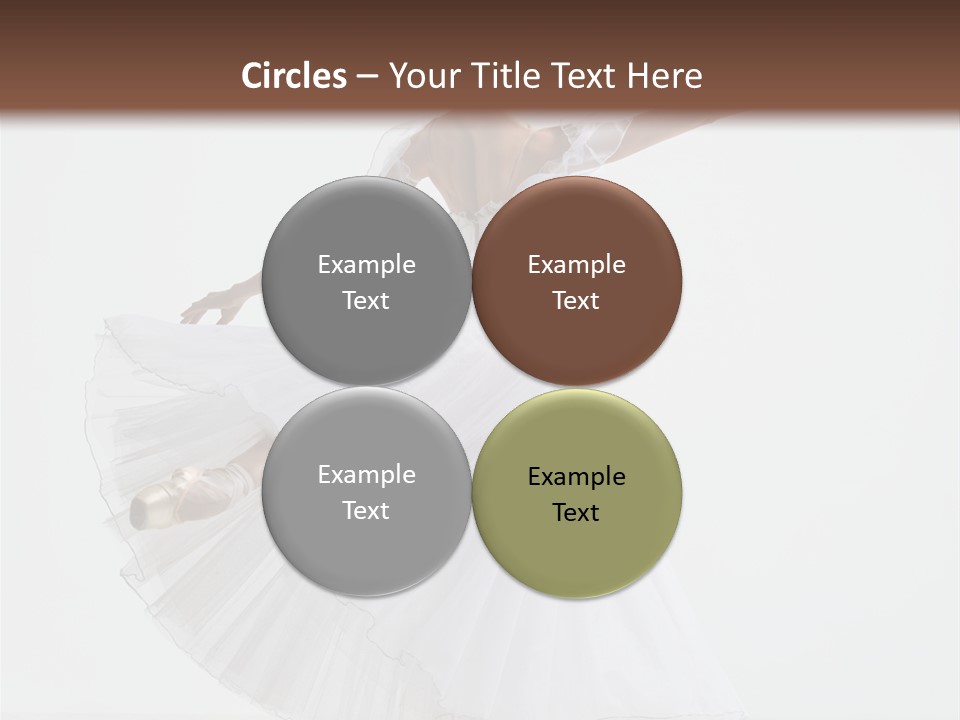 Vertical Color Performer PowerPoint Template