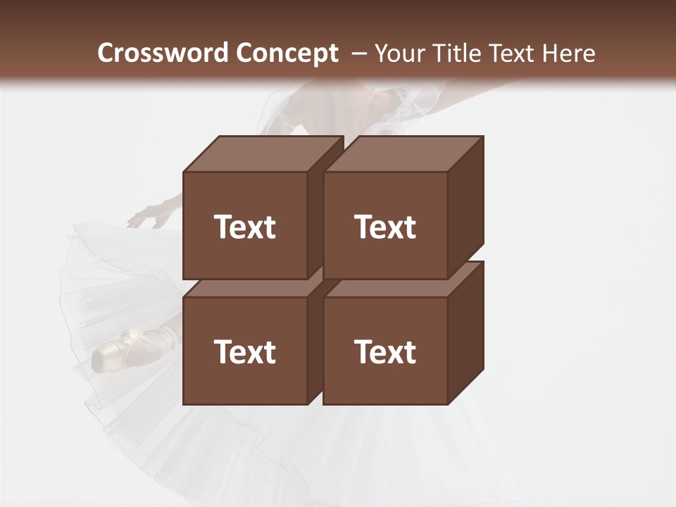 Vertical Color Performer PowerPoint Template