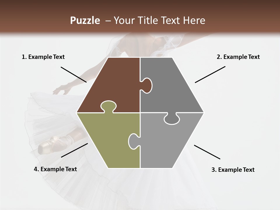 Vertical Color Performer PowerPoint Template