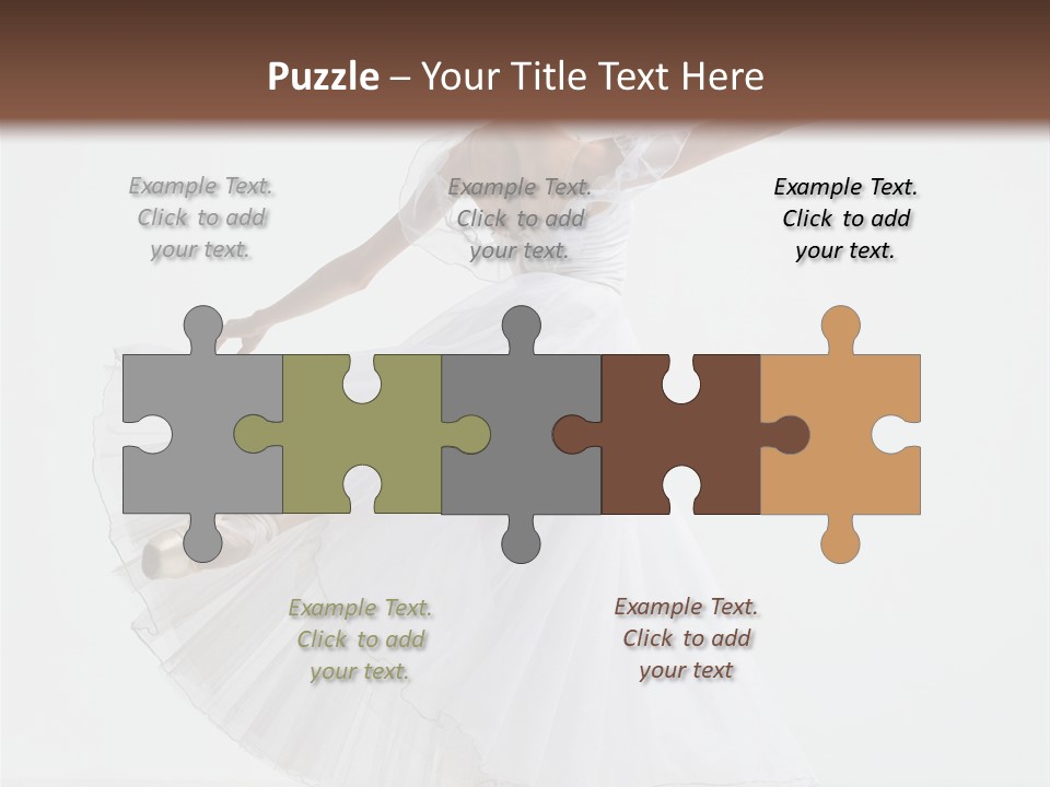 Vertical Color Performer PowerPoint Template