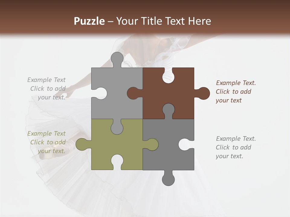 Vertical Color Performer PowerPoint Template
