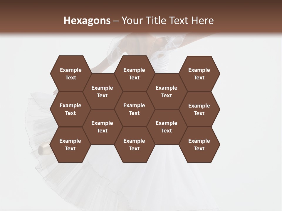 Vertical Color Performer PowerPoint Template