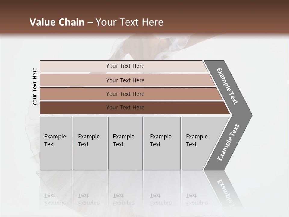 Vertical Color Performer PowerPoint Template