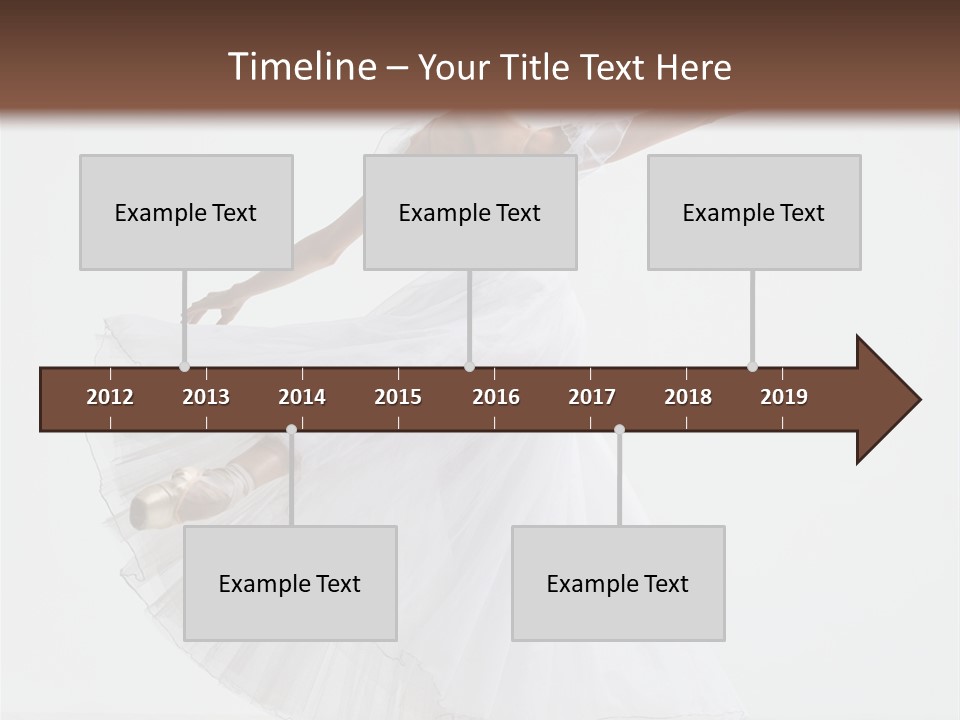 Vertical Color Performer PowerPoint Template