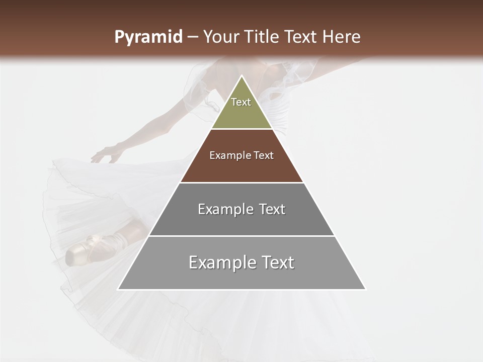 Vertical Color Performer PowerPoint Template