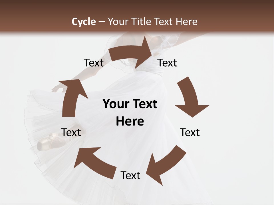 Vertical Color Performer PowerPoint Template