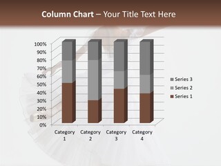 Vertical Color Performer PowerPoint Template