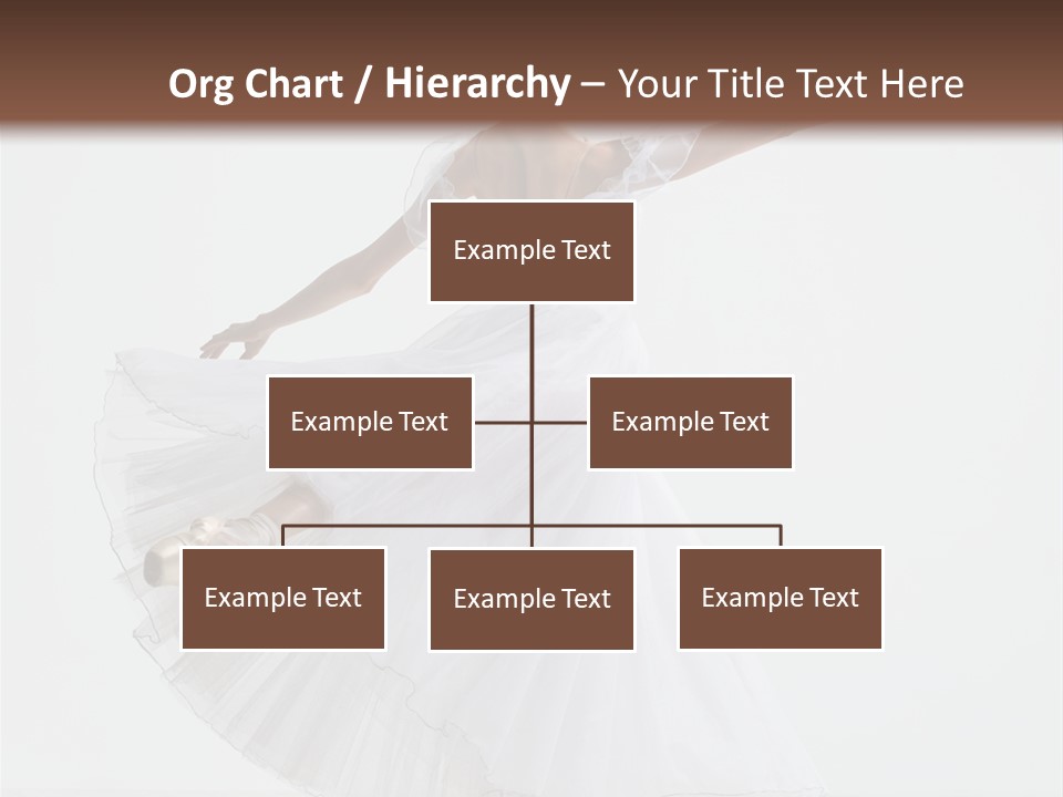 Vertical Color Performer PowerPoint Template