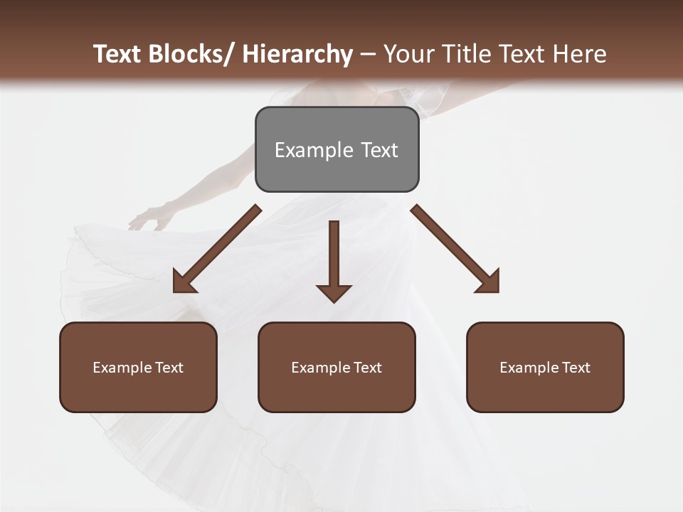 Vertical Color Performer PowerPoint Template