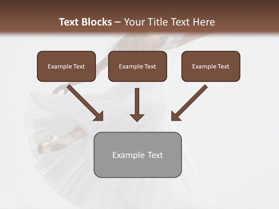 Vertical Color Performer PowerPoint Template