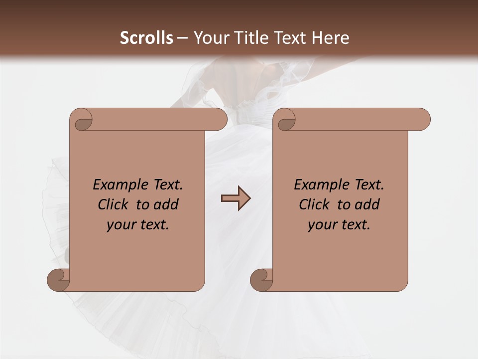 Vertical Color Performer PowerPoint Template