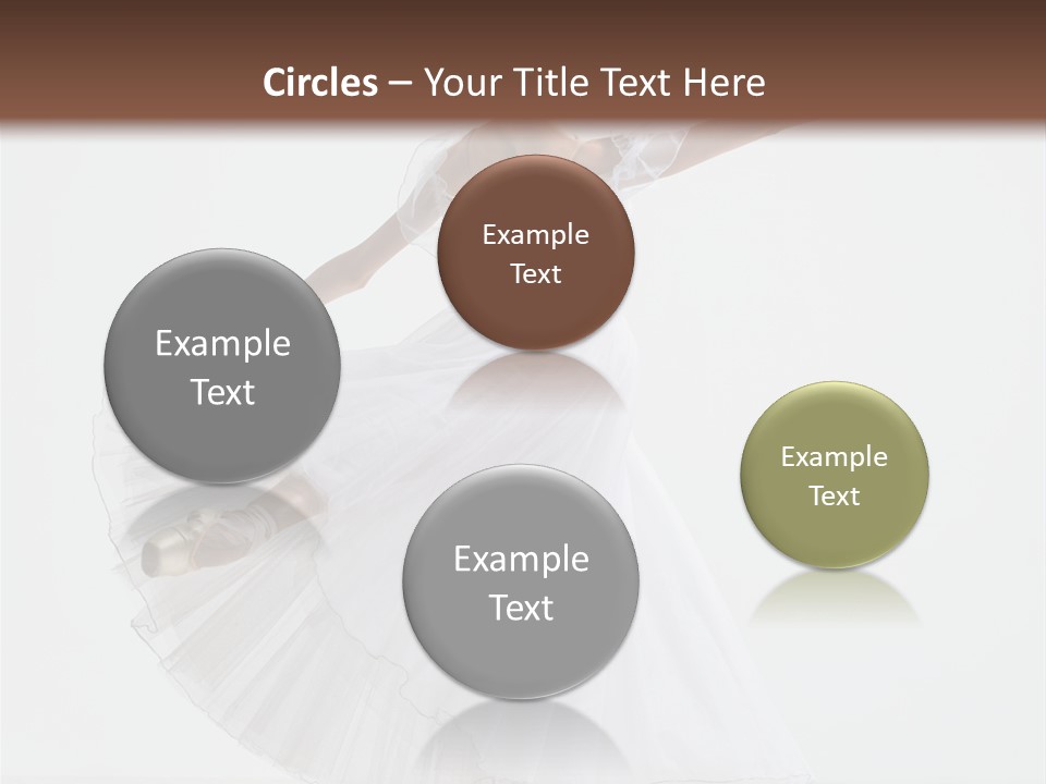 Vertical Color Performer PowerPoint Template