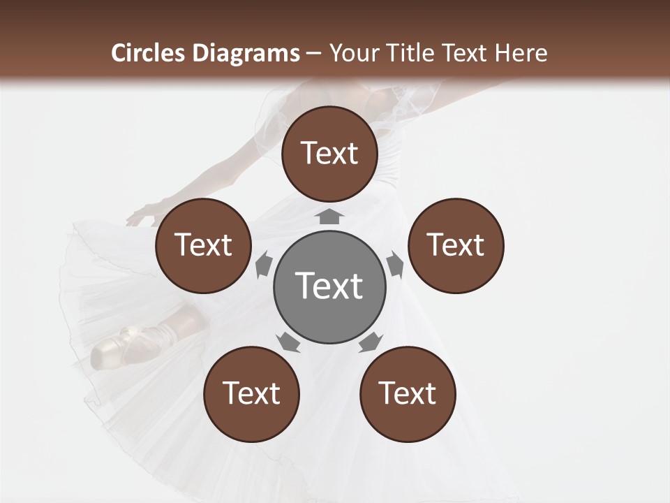 Vertical Color Performer PowerPoint Template