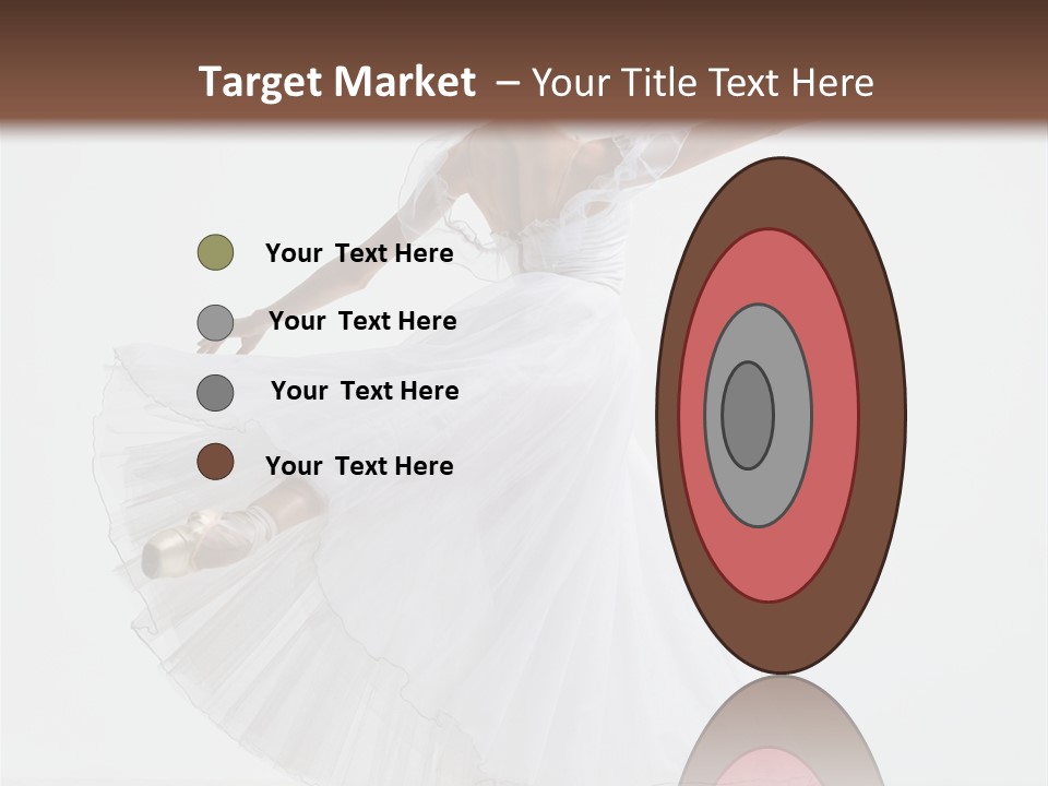 Vertical Color Performer PowerPoint Template