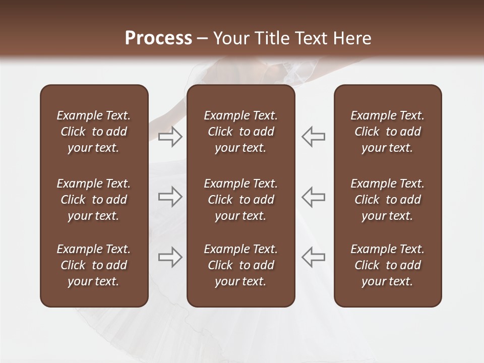 Vertical Color Performer PowerPoint Template
