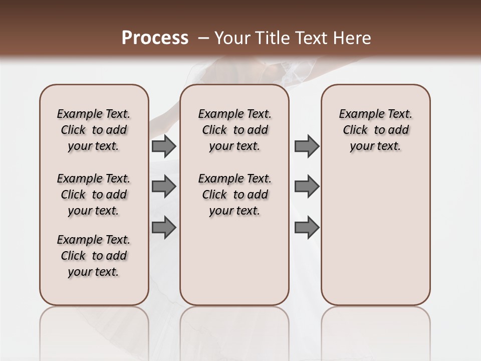 Vertical Color Performer PowerPoint Template