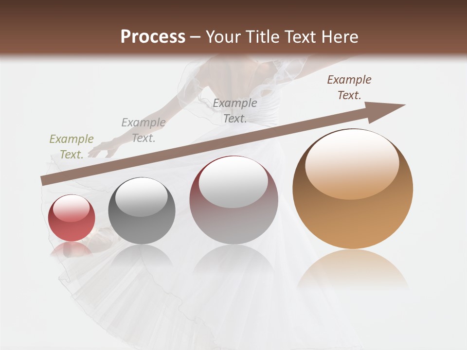 Vertical Color Performer PowerPoint Template