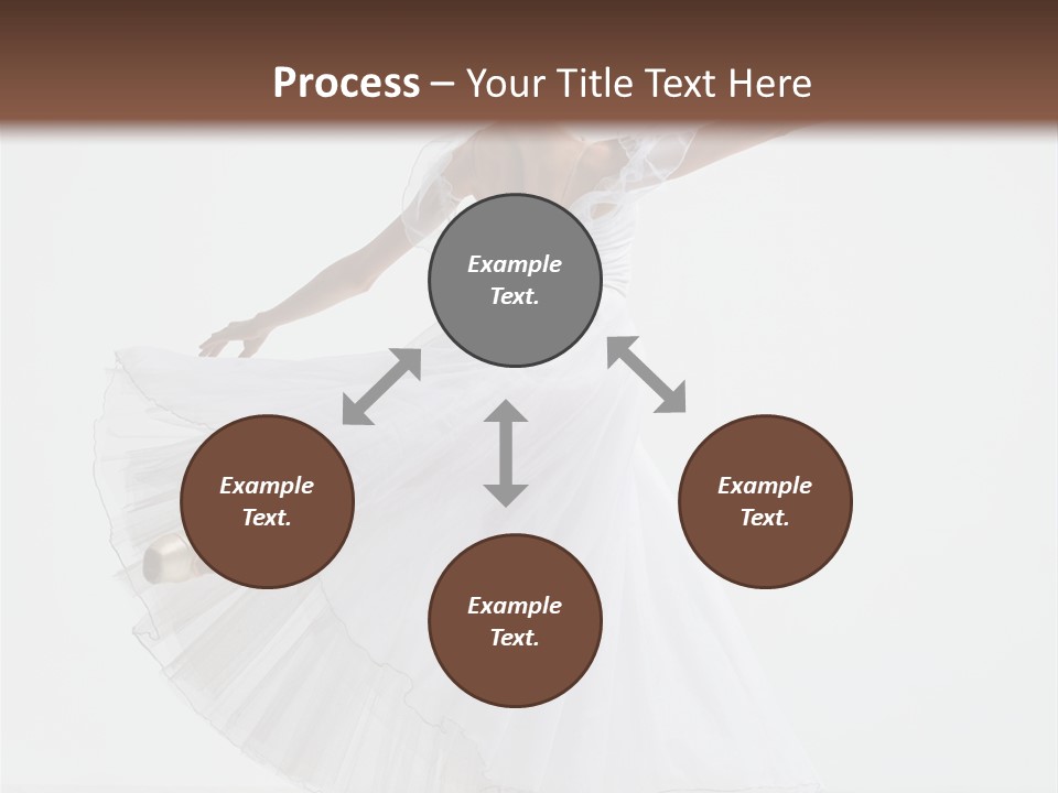 Vertical Color Performer PowerPoint Template