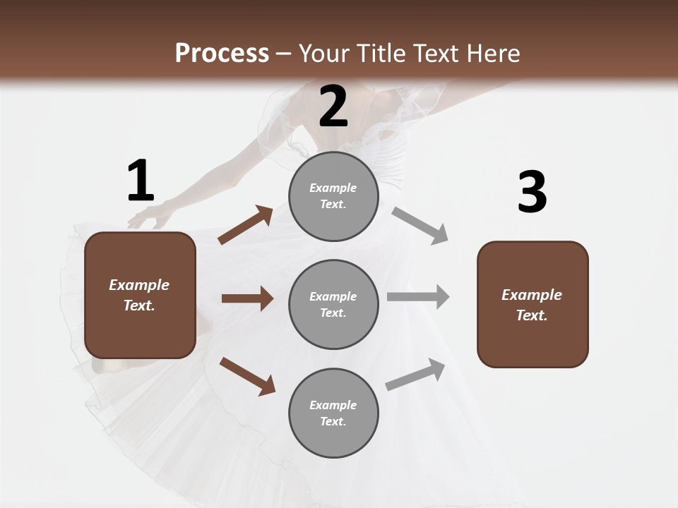Vertical Color Performer PowerPoint Template