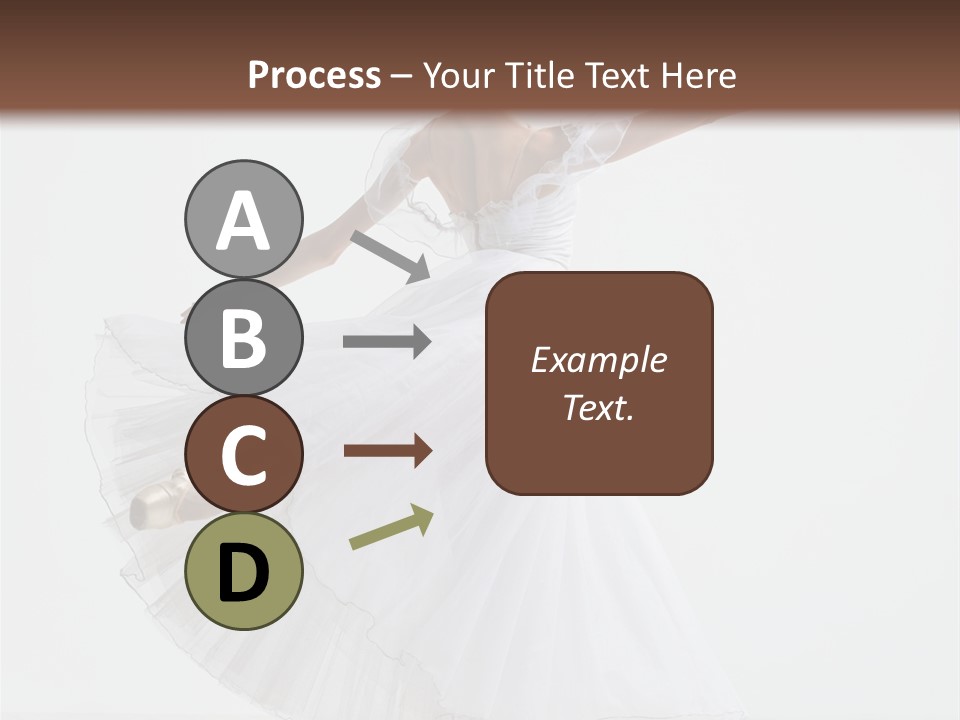 Vertical Color Performer PowerPoint Template