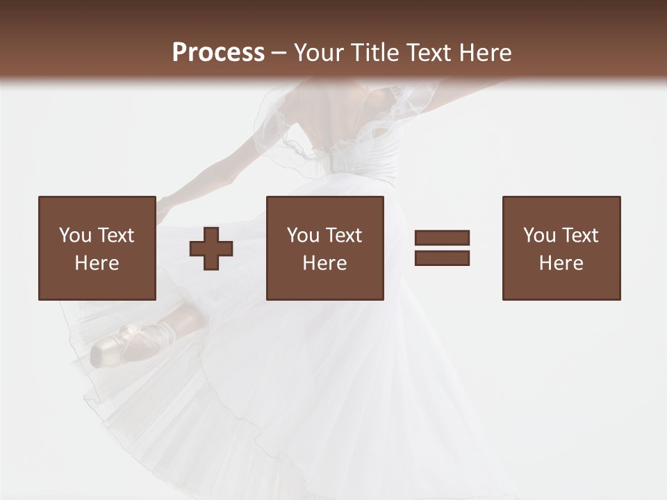 Vertical Color Performer PowerPoint Template