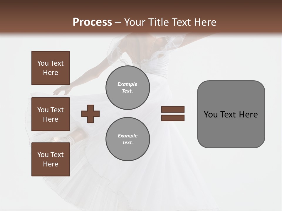 Vertical Color Performer PowerPoint Template