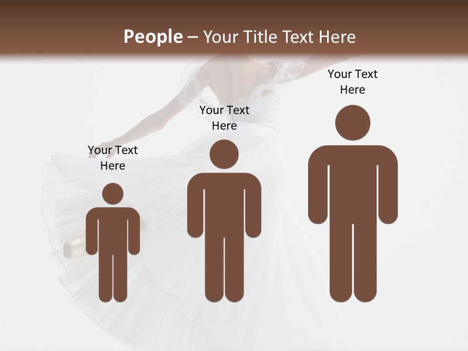 Vertical Color Performer PowerPoint Template