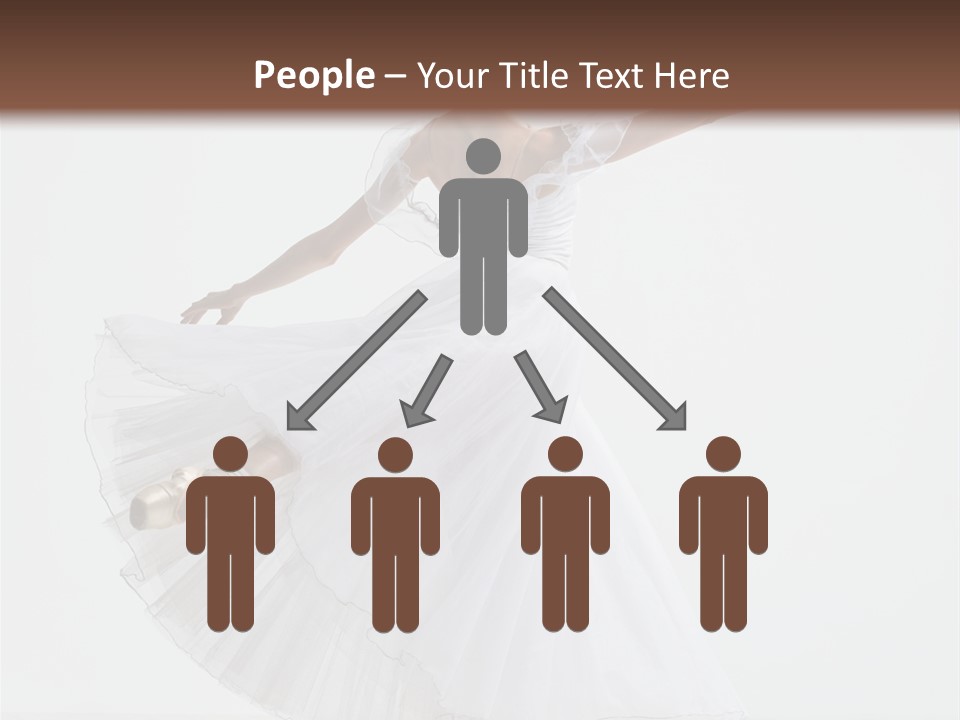 Vertical Color Performer PowerPoint Template