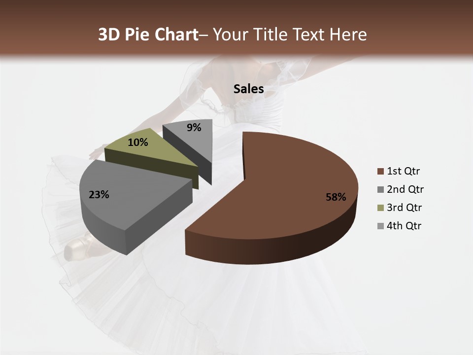 Vertical Color Performer PowerPoint Template