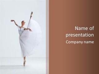 Performer Artist One PowerPoint Template