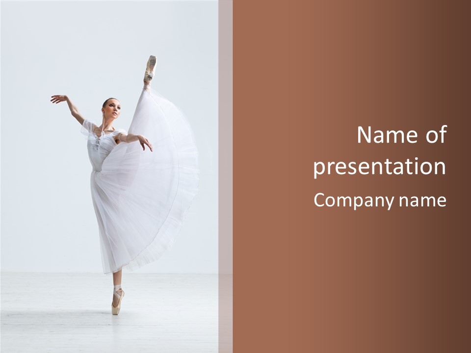 Performer Artist One PowerPoint Template