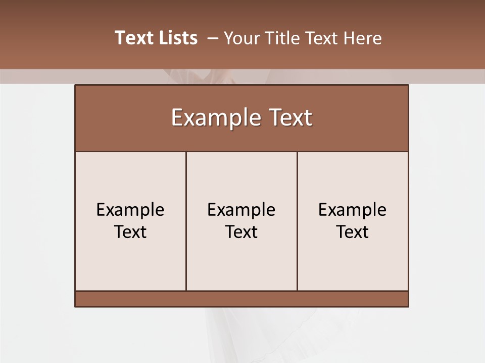 Performer Artist One PowerPoint Template